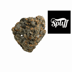 Heart-shaped cannabis bud for sale at Spliff Nation Dispensary.