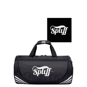 Dispensary branded Spliff Nation Dispensary bag for cannabis products.