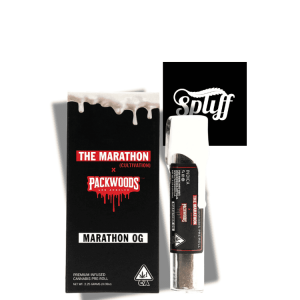 Premium cannabis pre-roll from Spliff Nation Dispensary in DC.