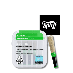 Boutiq Jungle Juice x Zoap live diamonds infused mini pre-roll 5-pack in your selected city