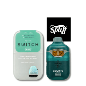 Boutiq Switch Blue Matcha x Maui Wowie 2g live diamonds disposable vape in your selected city
