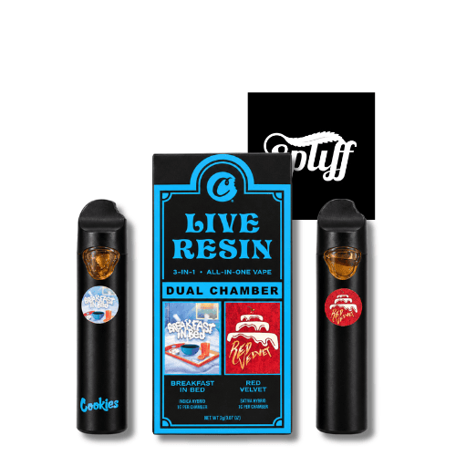 Cookies Breakfast in Bed x Red Velvet 2g dual-chamber disposable vape in your selected city