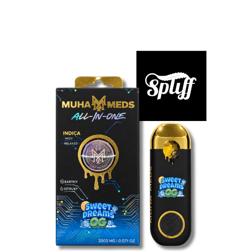 Muha Meds Sweet Dreams OG 2g disposable vape in your selected city