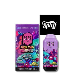 Pack Man Switch Grape Sorbet x Gelonade 2g disposable vape in your selected city