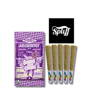 Sluggers HIT x Viola Grapes and Cream infused mini blunt 5-pack in your selected city